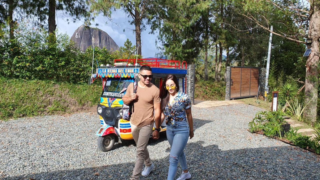 Domus Glamping Hotel Guatape Bagian luar foto