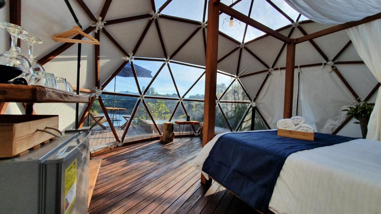 Domus Glamping Hotel Guatape Bagian luar foto