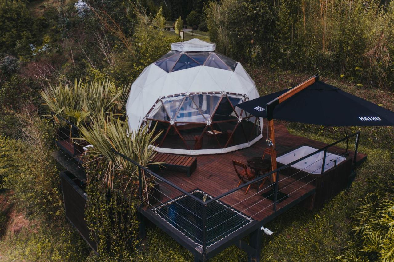 Domus Glamping Hotel Guatape Bagian luar foto