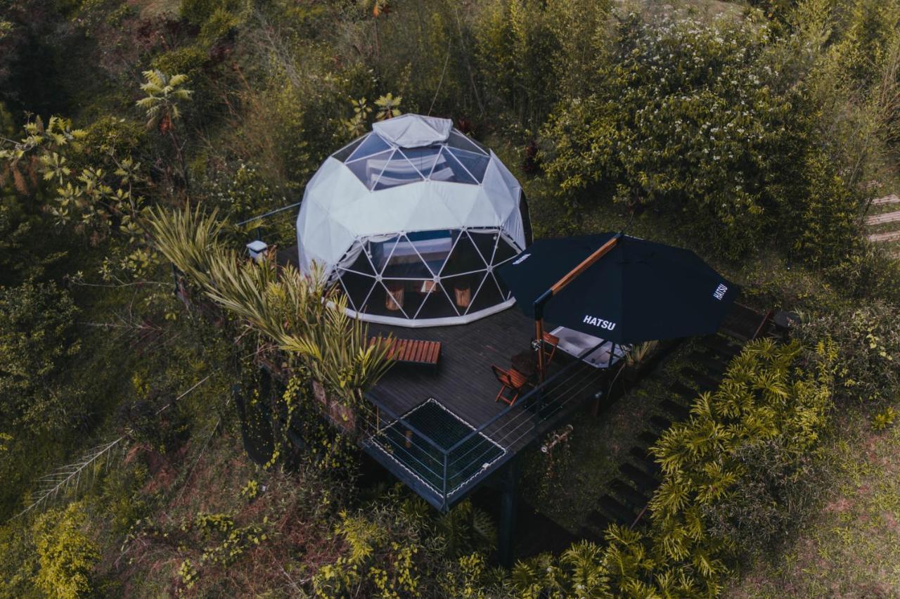 Domus Glamping Hotel Guatape Bagian luar foto