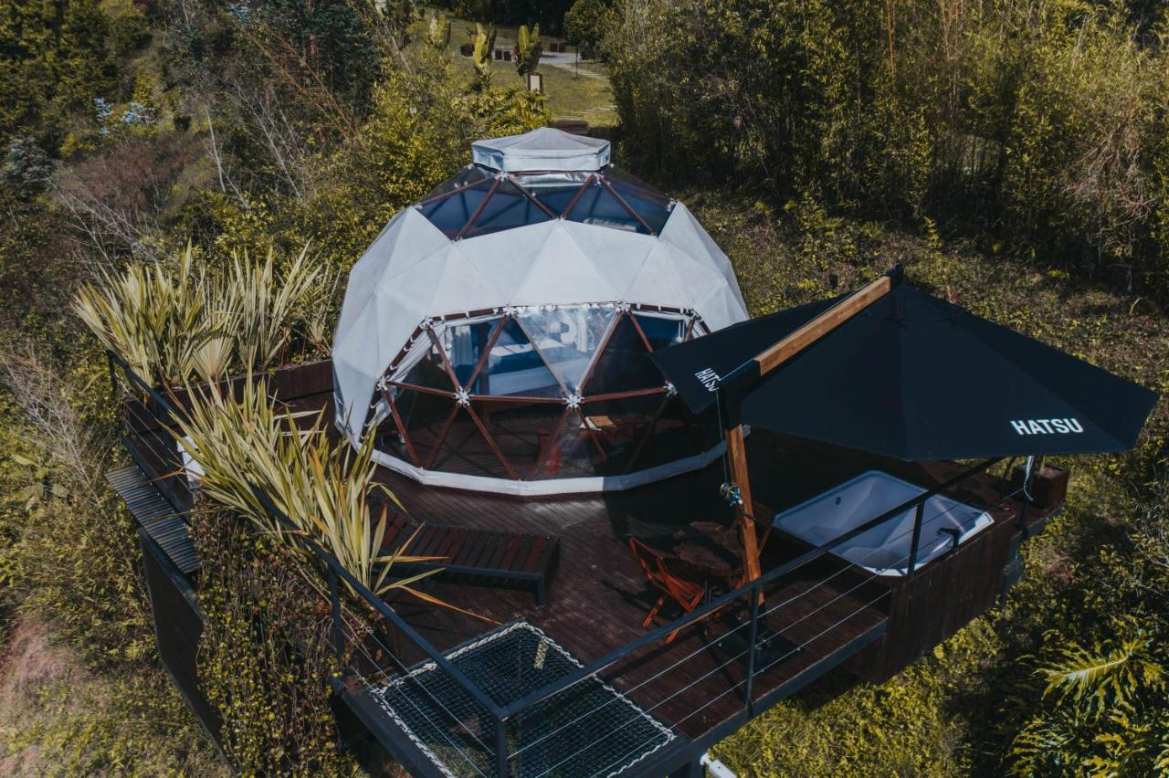 Domus Glamping Hotel Guatape Bagian luar foto
