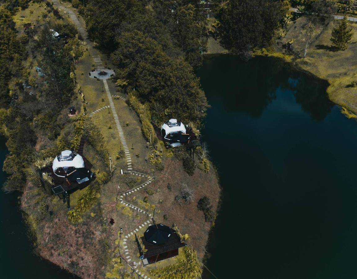 Domus Glamping Hotel Guatape Bagian luar foto