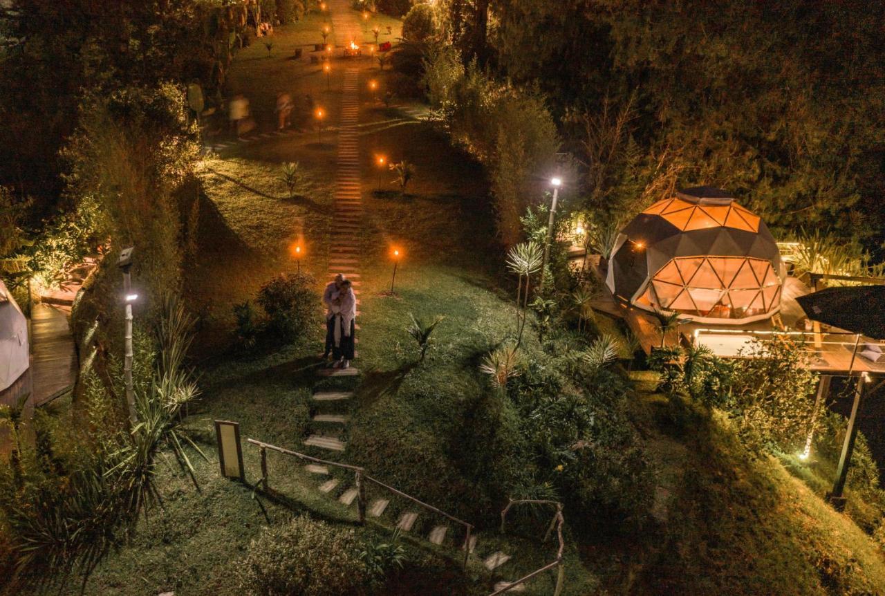 Domus Glamping Hotel Guatape Bagian luar foto